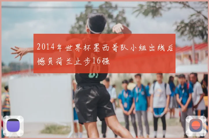 2014年世界杯墨西哥队小组出线后憾负荷兰止步16强