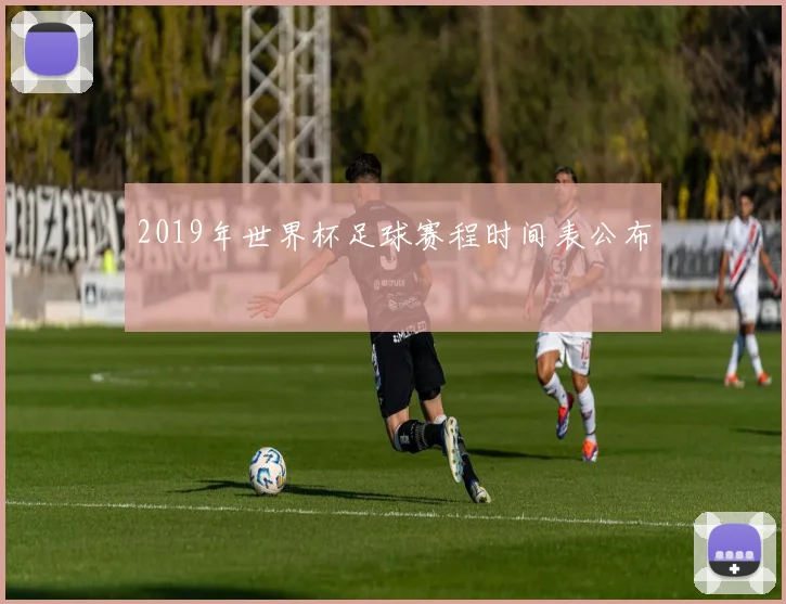 2019年世界杯足球赛程时间表公布