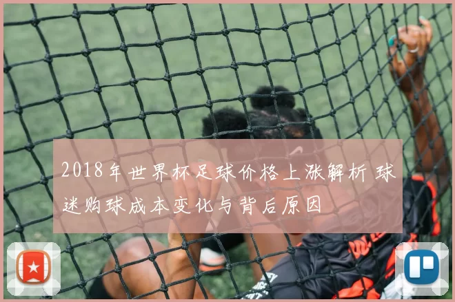 2018年世界杯足球价格上涨解析 球迷购球成本变化与背后原因